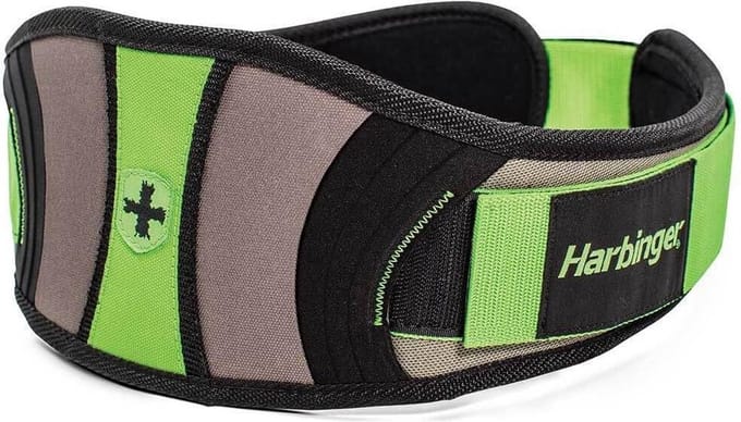 Women's Contoured Flexfit Belt (Black/Green) S