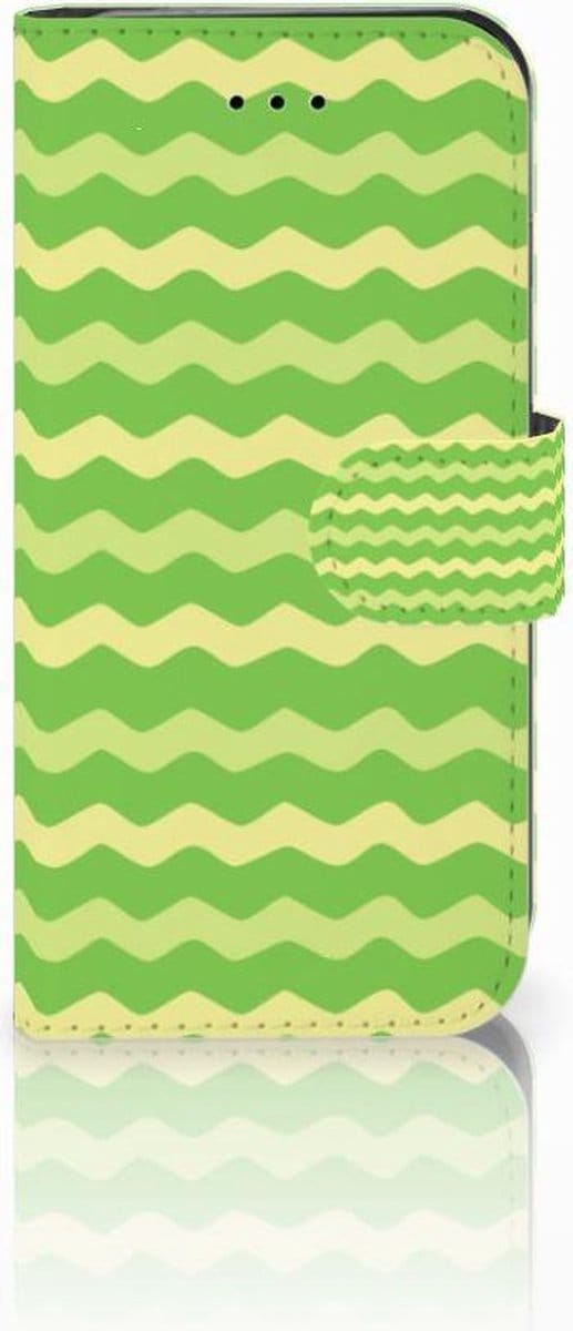 iPhone 7 | 8 | SE (2020) | SE (2022) Telefoon Hoesje Waves Green