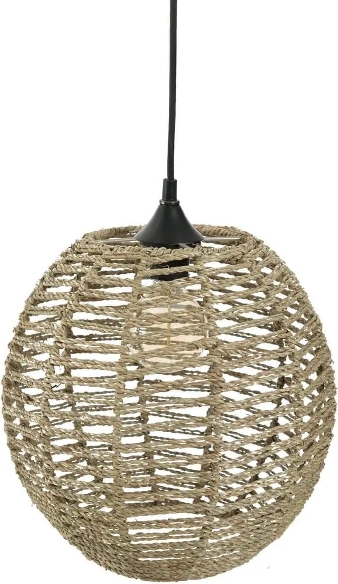 Atmosphera Hanglamp Design Metal Rotan Diameter 33 cm Bol