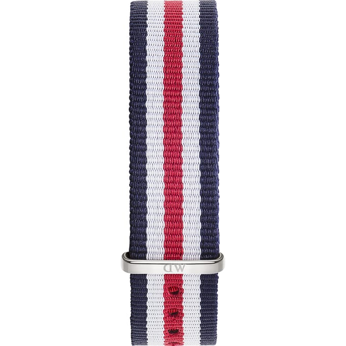 Daniel Wellington DW Strap Nato Canterbury 18mm Silver