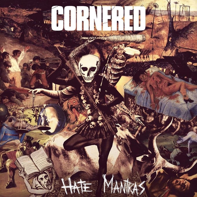 Cornered - Hate Mantras (LP) (Limited Edition)