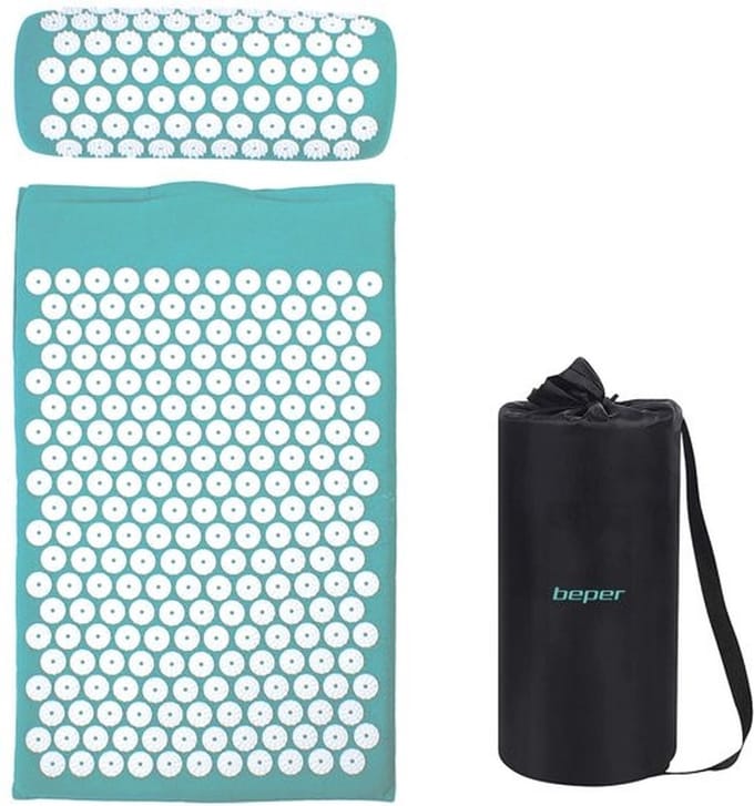Beper C103ACC001 - Acupressure mat - spijkermat en kussen met tas
