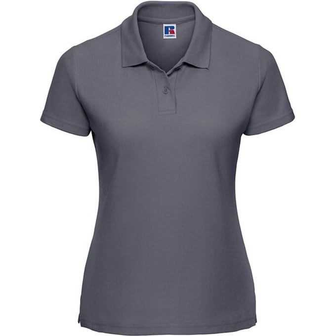 Russell Dames/Dames Polycotton Klassiek Poloshirt (Konvooi Grijs)