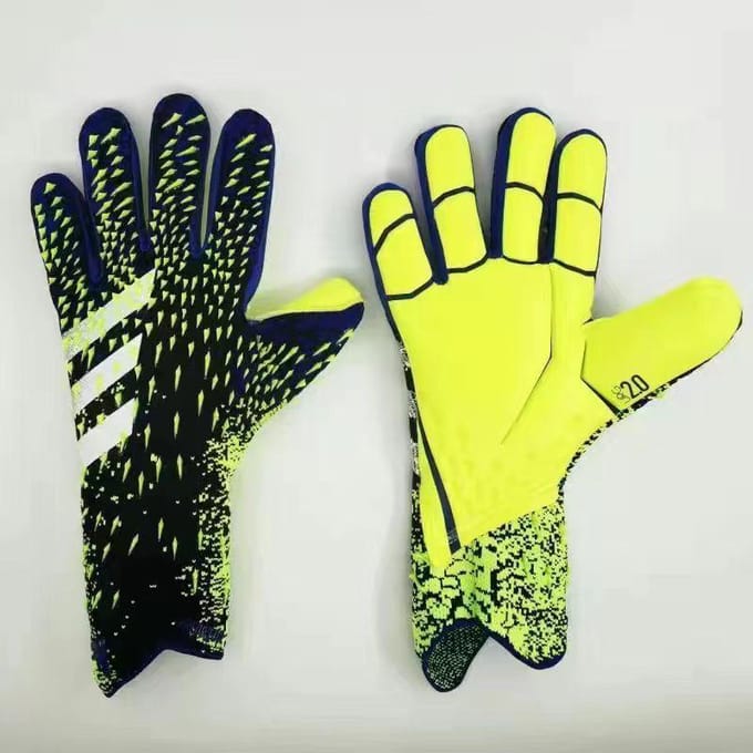 Keepershandschoenen voor voetbalwedstrijden 6 groen