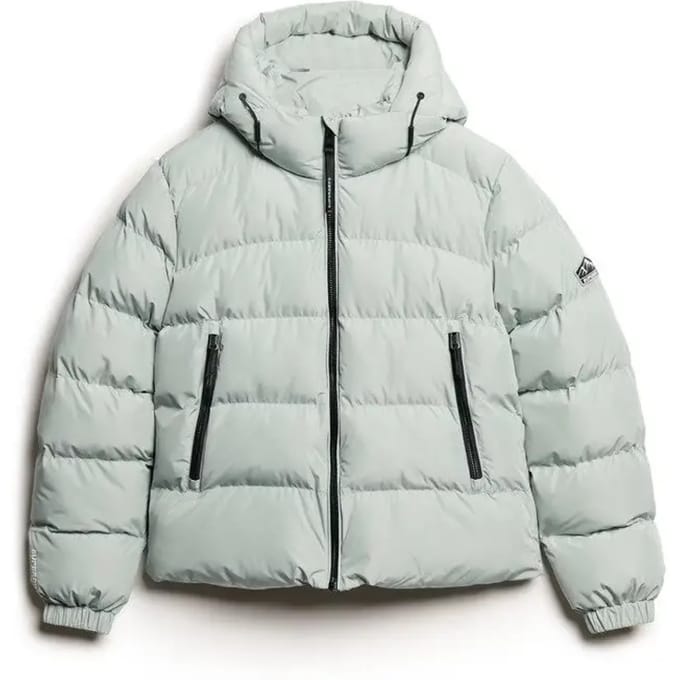 Superdry HOODED SPORTS PUFFER JACKET Dames Jas - Maat XL