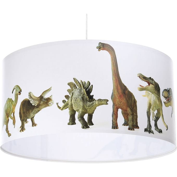 Maco Design Kinderkamer hanglamp Dino met fotomotief