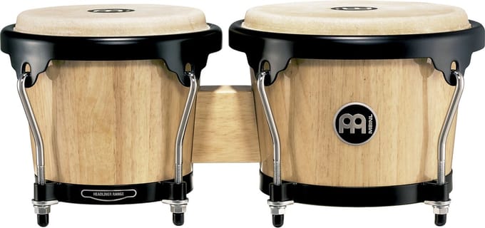 Meinl Headliner Bongos HB100NT, 6 3/4"+8", Natural #NT - Bongo