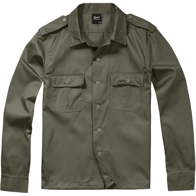 Brandit - US Overhemd - 2XL - Groen