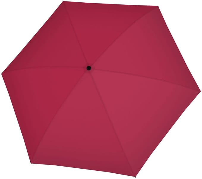 doppler paraplu Fiber Compact Magic Uni Viva Magenta donkerrood