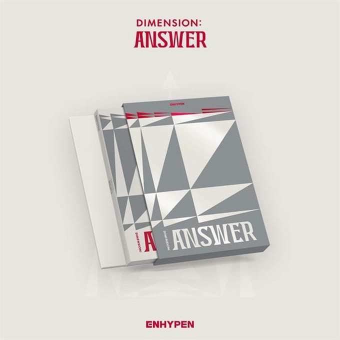 ENHYPEN-DIMENSIE : ANTWOORD NO(GRAY) gray