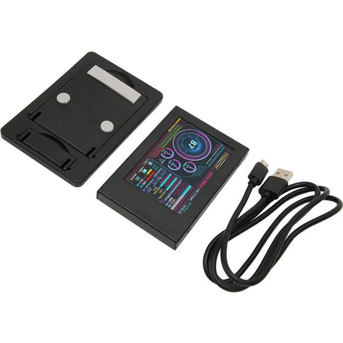 3.5in Computer Temp Monitor IPS USB Mini Screen AIDA64 PC CPU RAM Data Monitor PC Sensor Panel