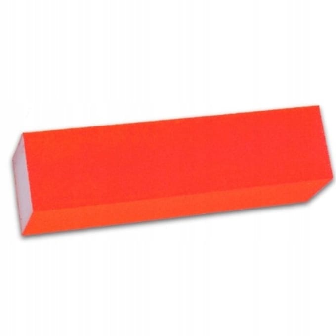 Neon Roze Polijstblok - 4-zijdig - Fijne Korrel 100/100