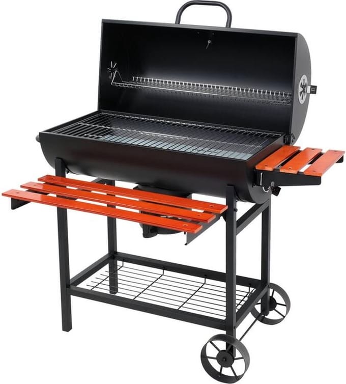 Lund Houtskoolbarbecue XXL - 71 x 35 cm Grill oppvervlak