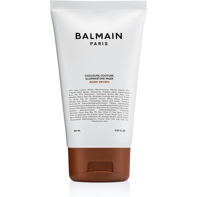 Balmain Professionnel, Couleurs Couture, Masque Crème Colorant Cheveux, Illuminant, Brun Chaud, 150 ml