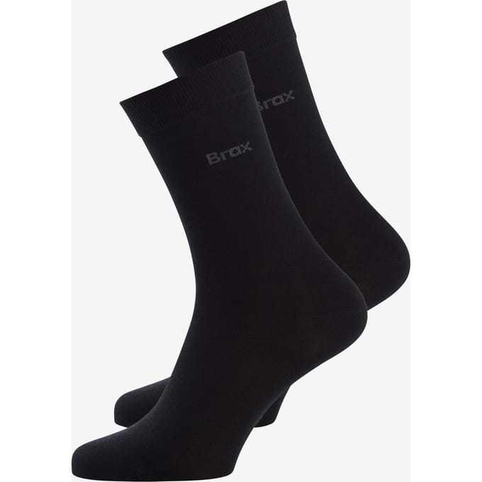 Brax Dames Sokken  Style 2-PACK DAMESSOKKEN black, zwart, maat 35-38