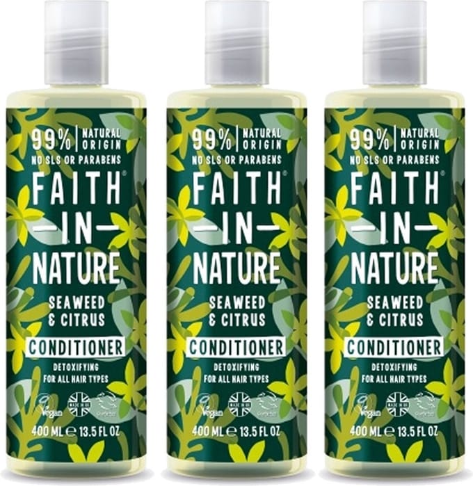 FAITH IN NATURE - Conditioner Seaweed & Citrus - 3 Pak