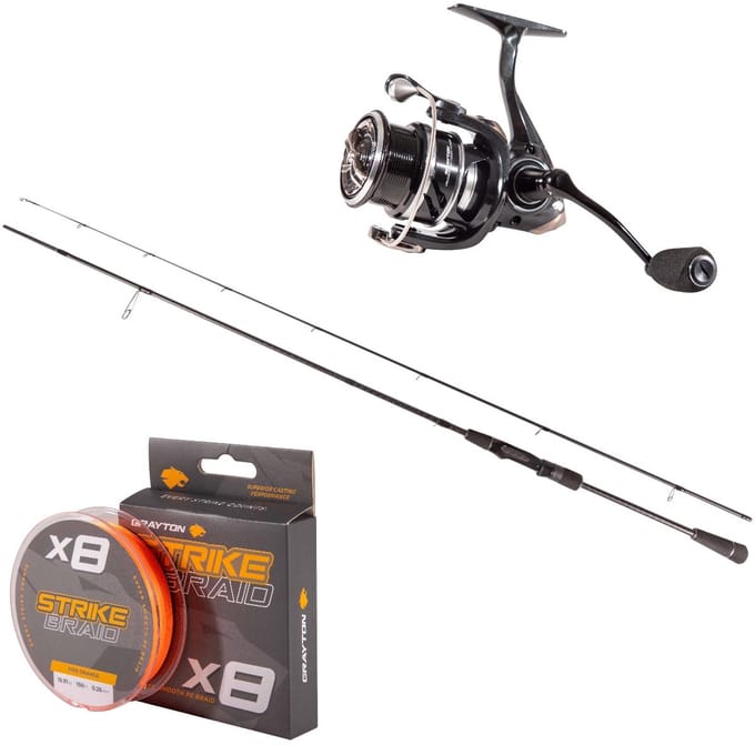 Grayton Chase Jig Finesse Set 2.70m (7-28g) - Roofvis Set