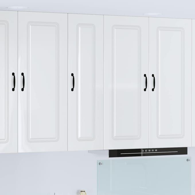 vidaXL - Vaatwasserpaneel - Kalmar - Hoogglans - wit - 30 - x - 31 - x - 100 - cm