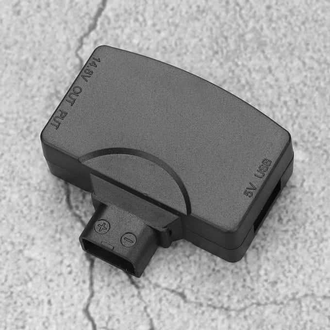 Adaptateur D Tap vers connecteur USB 5 V pour caméscope à monture V, batterie pour BMCC gray