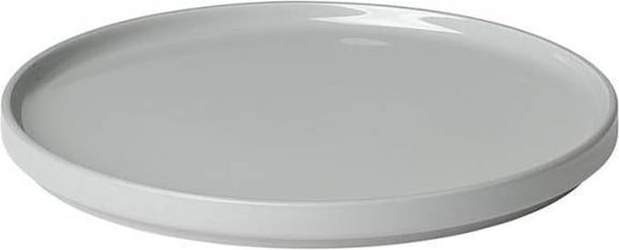 Blomus PILAR plat bord 20 cm - Mirage grey - 4 stuks