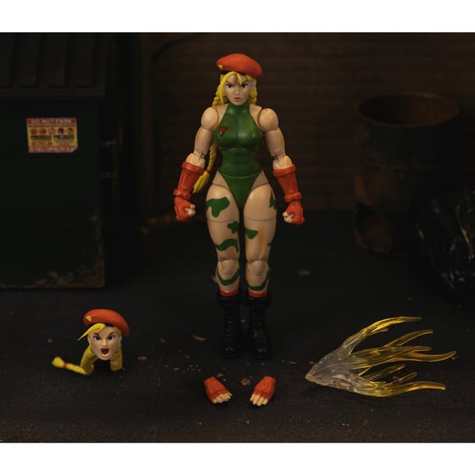 CAMMY STREET FIGHTER 6 INCH DELUXE COLLECTOR FIGURE