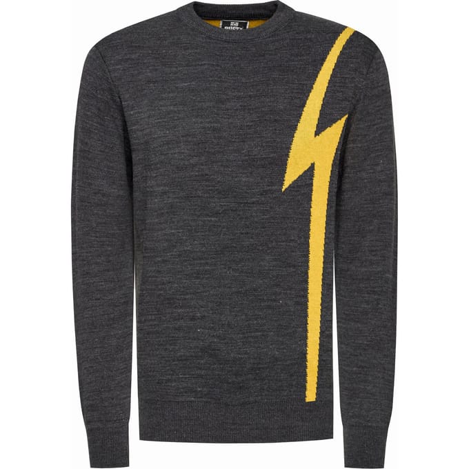 Flash gebreide trui met ronde hals