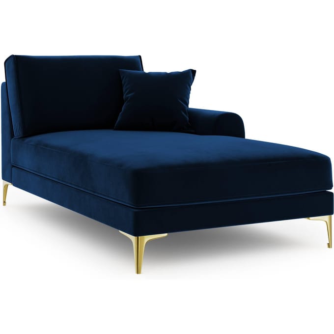 Chaise longue Madara rechts velvet | Mazzini Sofas