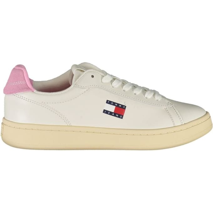 Tommy Hilfiger Bianco Polyurethaan Dames Sneaker