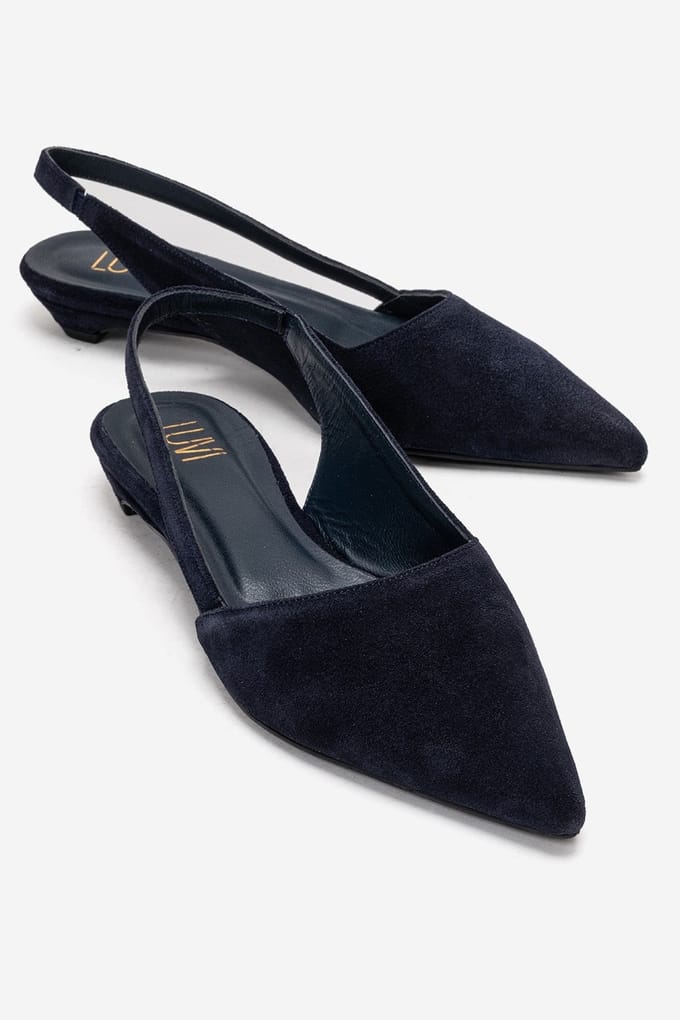 Berlina Leren Slingback Pump