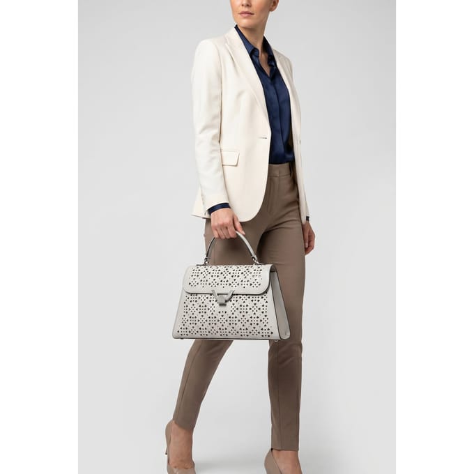 Coccinelle dew Cow.perf. Blanco Taglia: OS | Borse a mano Outlet | Donna