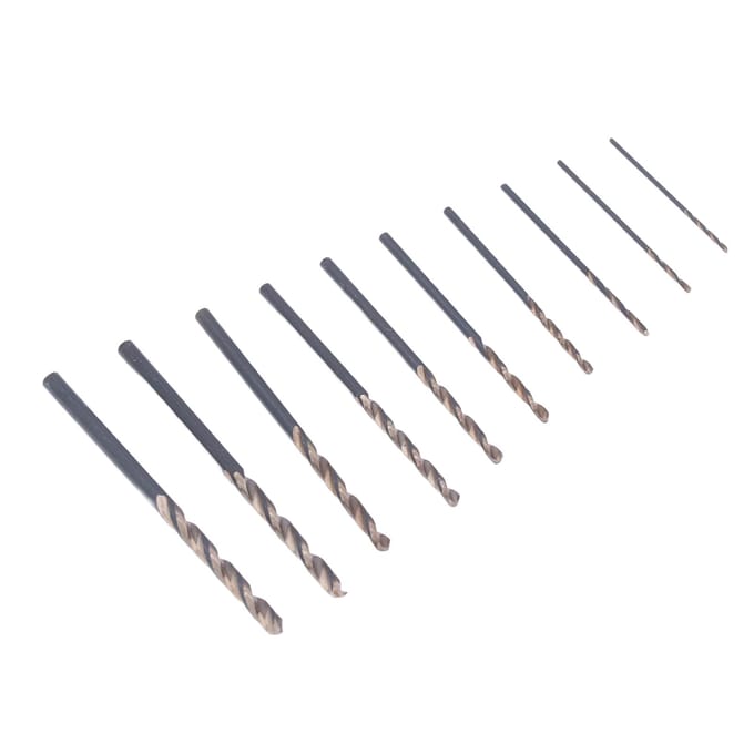 Ensemble de forets HSS Mini Foret Hélicoïdal Perçage Sculpture Poinçonnage pour Noyer Cire d'abeille Bois 0.8?3,0 mm