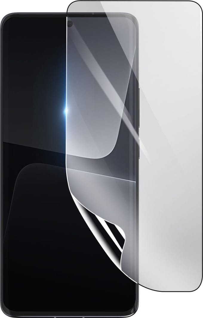 3mk, Geschikt voor Xiaomi 13 Pro, Schokbestendige Hydrogel Screenprotector, Transparant