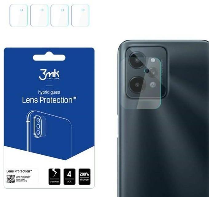 3MK Lens Protect Serie - Bescherming voor Realme C31 - 4 Stuks
