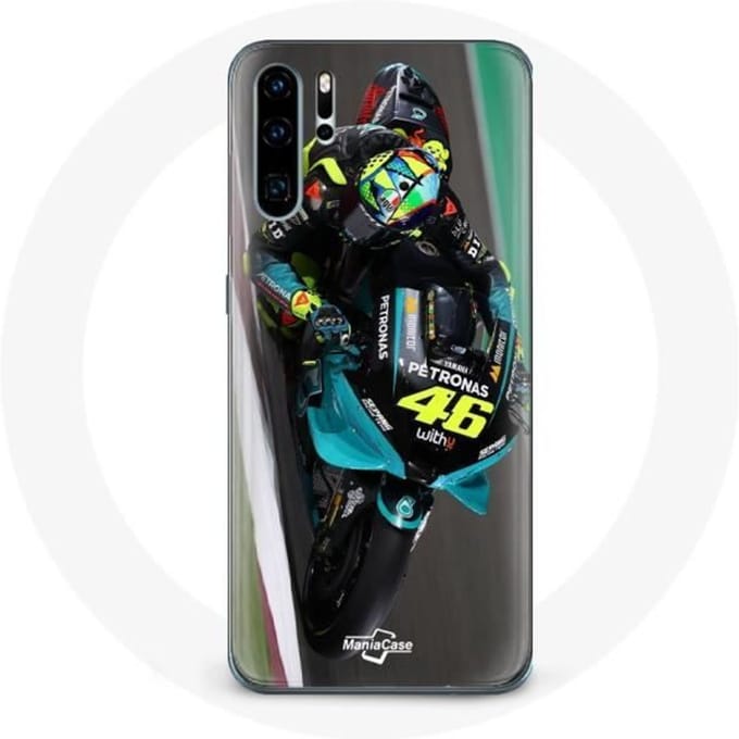 Hoesje voor Huawei P30 Valentino Rossi MotoGP Rider 46