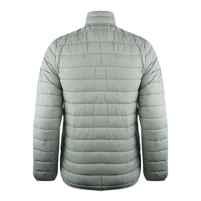 Aquascutum Gewatteerd herenjack met logo (Zwart)