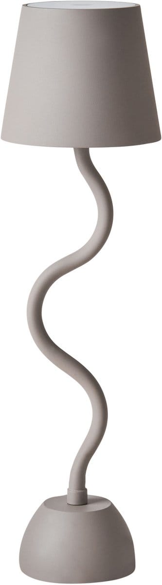 VOUGA - Tafellamp - Beige - Aluminium/IJzer
