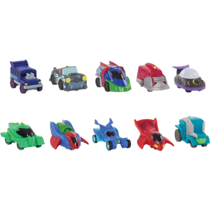 Pyjamahelden Micro Deluxe auto's - 10 stuks
