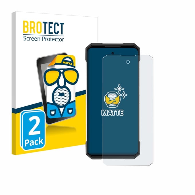 BROTECT - Screenprotector voor Doogee S200 - Folie Beschermfolie matte 2 Stuks