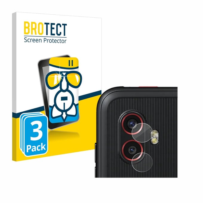 Screenprotector 3 Stuks voor Samsung Galaxy XCover 6 Pro (ALLEEN Camera Lens) Beschermglas transparant