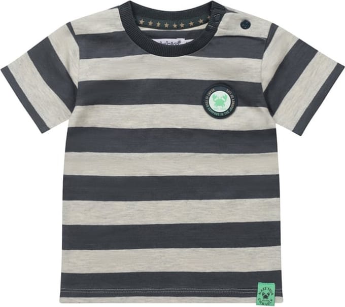 Dirkje-Jongens T-Shirt ss-Staal blauw