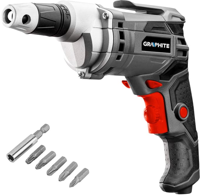 Graphite Electrische schroefmachine 58G794 - 520W - 0-4200 rpm