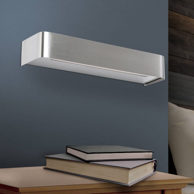 ORION LED wandlamp Bernhard, up-/downlight, satijn
