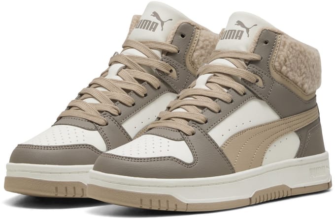 Puma - Rebound Slam Mid Cozy Jr Taupe 37