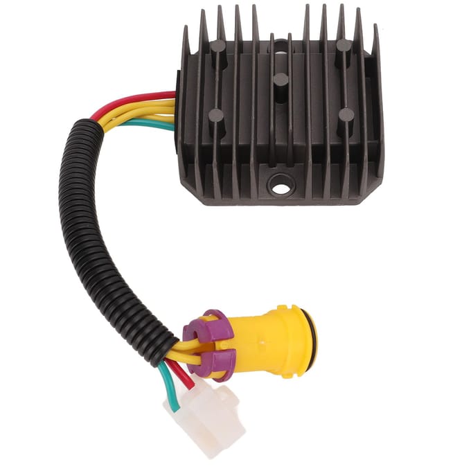 12V ATV Regulator Gelijkrichter Waterdicht Aluminiumlegering voor Buyang 300cc D300 300 FA D300 black