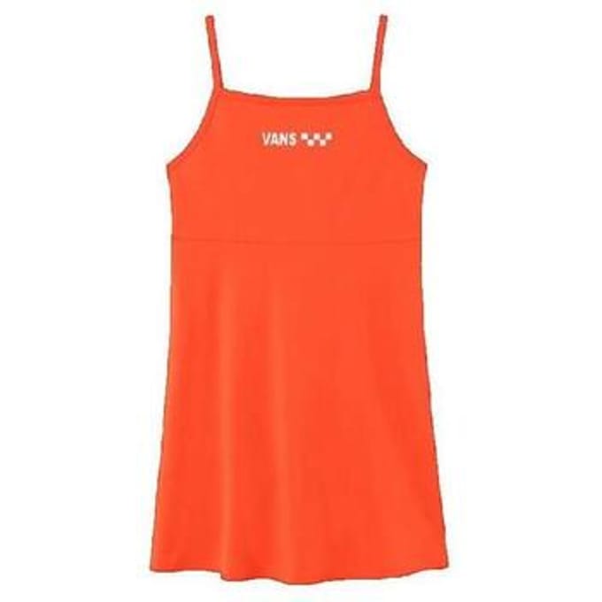 Korte Jurk Vans Robe Meadowlark Skater orange