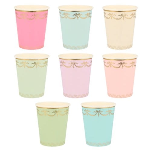 Meri meri x ladurée - bekertjes papier à 8 stuks paris