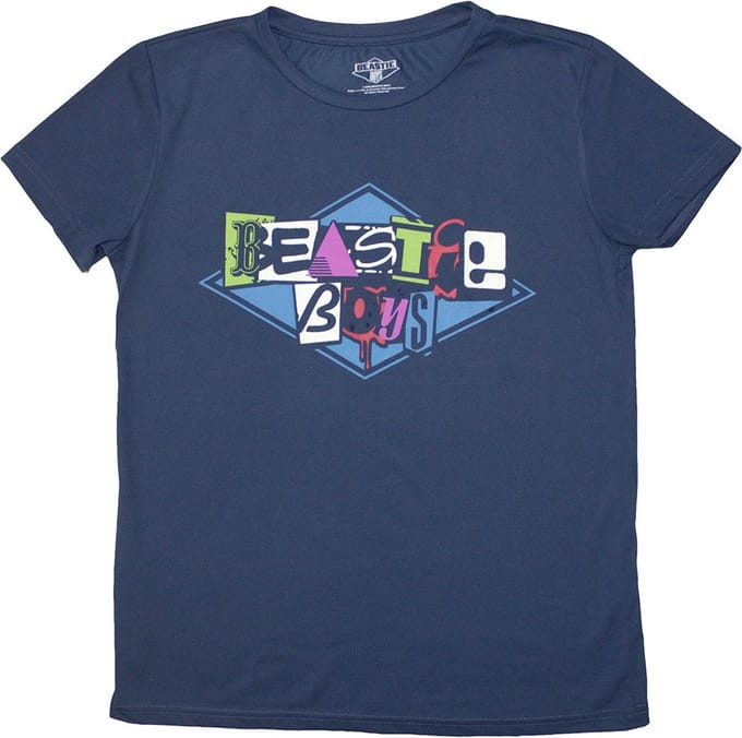 Beastie Boys - Multicolour Logo Dames T-shirt - S - Blauw
