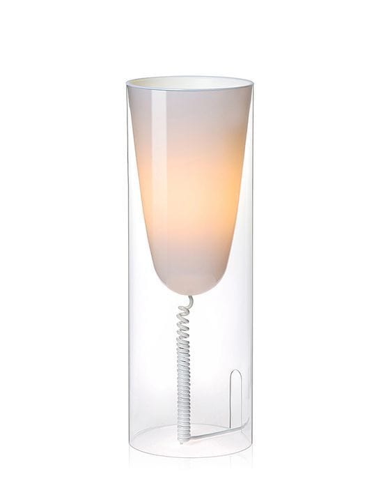 Kartell - Toobe Tafellamp - glashelder - transparant