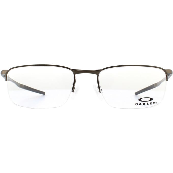 Oakley rechthoekige donkergroene herenglazen frames