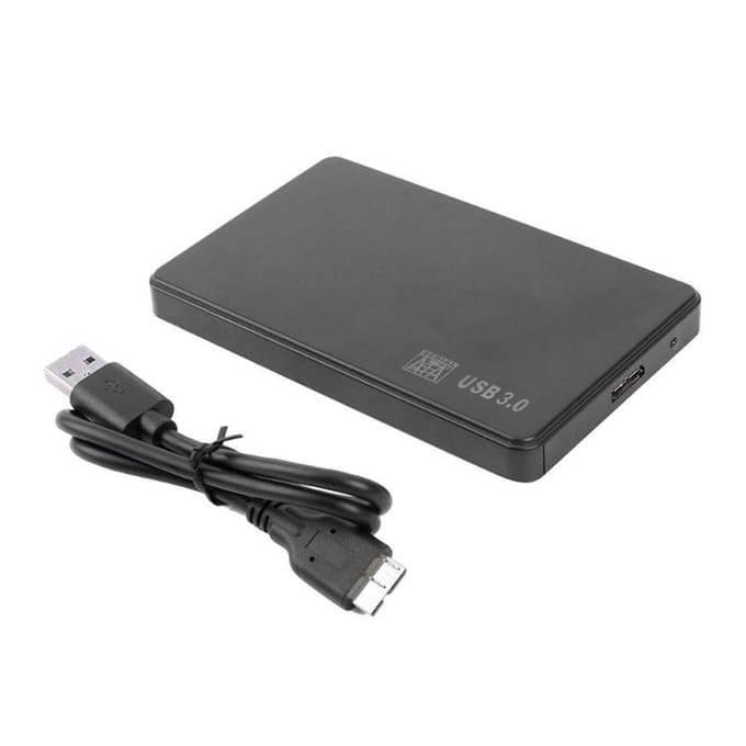 2,5 Inch Sata HDD SSD naar USB 3.0 Behuizing Adapter 5Gbps Harde Schijf Behuizing Doos Ondersteuning 2TB HDD USB3.0 gray